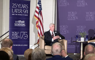Andrew Card speaks to the World Affaris Council, DFW.